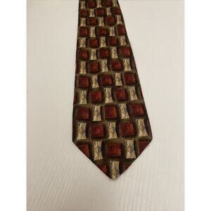 ROBERT TALBOTT Tie Studio Blue Silk Hand Sewn USA Vintage